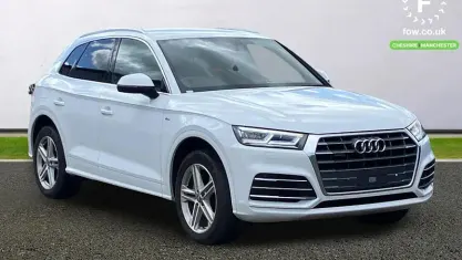Usado Audi Q5 S-Line 190 CV (139 kW) 2019 Blanco SUV