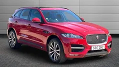 Red Used 2017 Jaguar F-Pace R-Sport SUV | £13,990 (Fair price)