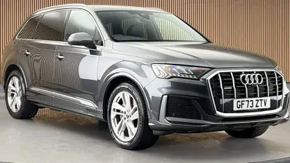 Used Audi Q7 S-Line 231 HP (169 kW) 2023 Daytona gray pearl effect/daytona gray pearl effec SUV