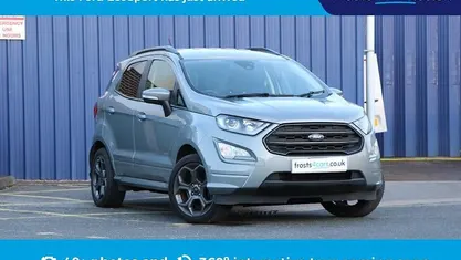 Used Ford Ecosport ST-Line 125 HP (91 kW) 2021 Silver SUV
