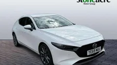 White Used 2019 Mazda 3 Inclusive Hatchback | £16,495 (Fair price)