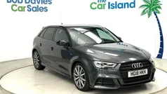 Grey Used 2018 Audi A3 Sportback Black Edition Hatchback | £15,850 (Fair price)