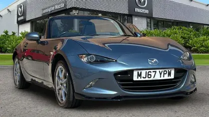 Used Mazda MX5 131 HP (96 kW) 2017 Blue Cabriolet