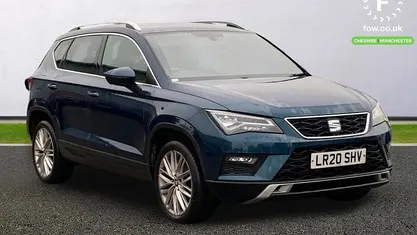 Blue Used 2020 Seat Ateca XCELLENCE SUV | £15,499 (Fair price)