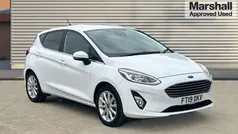 White Used 2019 Ford Fiesta Titanium Hatchback | £11,311 (Fair price)