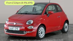 Used 2017 Fiat 500 Lounge Hatchback | £6,321 (Fair price)