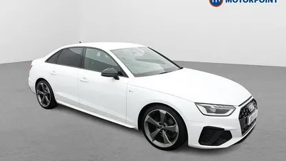 Used Audi A4 Black Edition 150 HP (110 kW) 2020 White Sedan