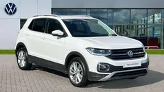 White Used 2019 VW T-Cross SEL SUV | £14,930 (Fair price)