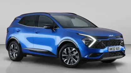 Used Kia Sportage GT-Line 230 HP (169 kW) 2022 Blue SUV