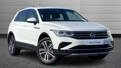 White Used 2021 VW Tiguan Elegance SUV | £24,876 (Fair price)