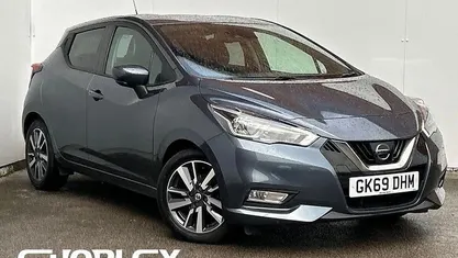 Used Nissan Micra S 101 HP (74 kW) 2019 Grey Hatchback