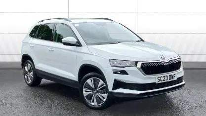 Used Skoda Karoq SE Drive 150 HP (110 kW) 2023 White SUV