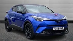 Nebula blue Used 2019 Toyota C-HR SUV | £16,550 (Fair price)