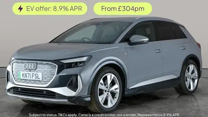Grey Used 2021 Audi Q4 e-tron S-Line SUV | £18,584 (Good price)