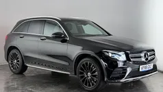 Black Used 2018 Mercedes GLC250 AMG Line Premium Estate | £19,450 (Fair price)