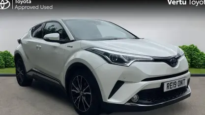 Used Toyota C-HR 122 HP (89 kW) 2019 White SUV