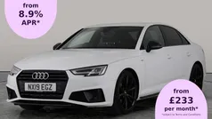White Used 2019 Audi A4 Black Edition Sedan | £14,383 (Fair price)