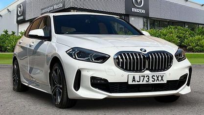 Używany BMW 118 M Sport 136 KM (100 kW) 2024 Biały Hatchback