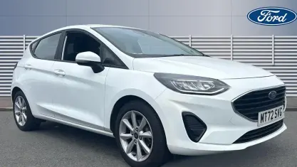 Used Ford Fiesta Trend 101 HP (74 kW) 2022 White Hatchback