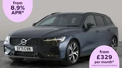 Blue Used 2021 Volvo V60 R-Design Estate | £21,336 (Fair price)