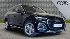 Mythos black metallic Used 2021 Audi Q5 S-Line SUV | £29,495 (Fair price)