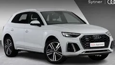 White Used 2022 Audi Q5 S-Line SUV | £33,000 (Fair price)
