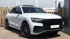 Glacier white metallic Used 2018 Audi Q8 Advanced SUV | £46,490 (Good price)