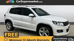 White Used 2014 VW Tiguan R-line SUV | £11,197 (Fair price)