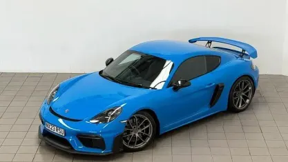 Used Porsche 718 420 HP (308 kW) 2022 Blue Coupe