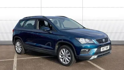Blue Used 2017 Seat Ateca Ecomotive SUV | £8,812 (Fair price)
