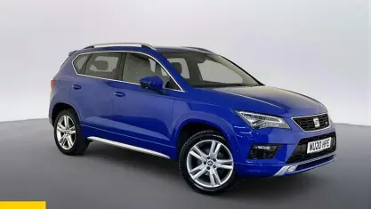 Begagnad Seat Ateca FR 150 HK (110 kW) 2020 Blå SUV