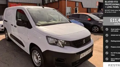 Used Peugeot Partner Premium 102 HP (75 kW) 2023 White MPV