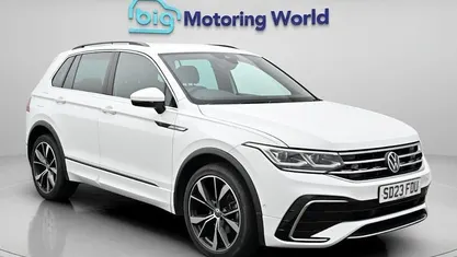 Used VW Tiguan R-line 150 HP (110 kW) 2023 White SUV