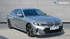 Skyscraper grey metallic Used 2024 BMW 320 M Sport Sedan | £30,197 (Fair price)