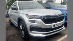 Brilliant silver metallic Used 2024 Skoda Kodiaq SportLine SUV | £31,995 (Good price)