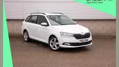 Moon white metallic Used 2022 Skoda Fabia SE Estate | £14,995 (Fair price)