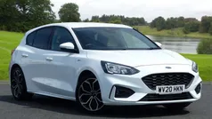 White Used 2020 Ford Focus ST-Line X Hatchback | £14,299 (Fair price)