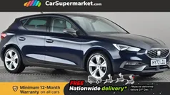 Blue Used 2022 Seat Leon FR Hatchback | £15,476 (Fair price)