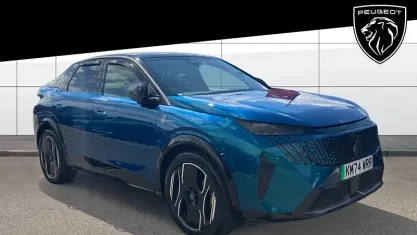 Used Peugeot e-3008 GTi 156 kW (213 HP) 2024 Blue SUV