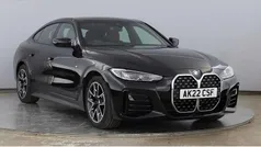 Black sapphire metallic paint Used 2022 BMW 420 M Sport Coupe | £24,995 (Super price)