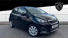 Black Used 2016 Peugeot 108 Active Hatchback | £8,110 (Fair price)
