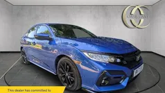 Blue Used 2021 Honda Civic Sport Hatchback | £16,995 (Fair price)