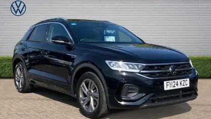 Used VW T-Roc R-line 150 HP (110 kW) 2024 Black SUV