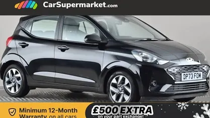 Black Used 2024 Hyundai i10 Advanced Hatchback | £11,997 (Fair price)