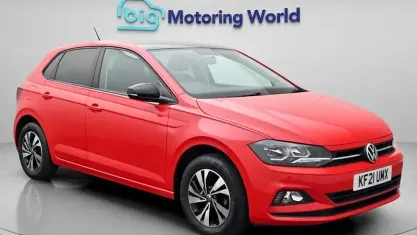 Used VW Polo Match 95 HP (69 kW) 2021 Red Hatchback