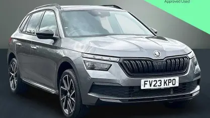 Used Skoda Kamiq Monte Carlo 110 HP (80 kW) 2023 Graphite grey SUV