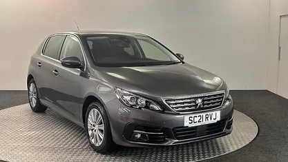 Used Peugeot 308 Allure Premium 131 HP (96 kW) 2021 Grey Hatchback