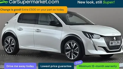 Used Peugeot 208 GT 102 HP (75 kW) 2022 White Hatchback