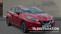 Red Used 2022 Nissan Micra Acenta Hatchback | £11,866 (Fair price)