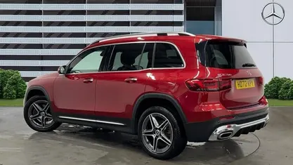 Red Used 2022 Mercedes GLB200 AMG Line Premium SUV | £26,974 (Fair price)